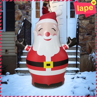 [Lape] Iluminación colorida inflable de Santa Claus de navidad para decoraciones