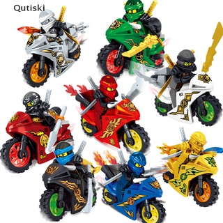 Figuras lego de 8stk Ninja Ninjago Ninja/Mini Figuras/bloques/juguetes