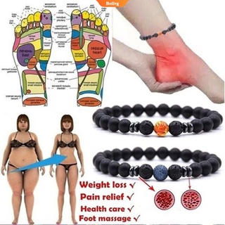 1 pieza de moda para hombres y mujeres, pulsera magnética, pulseras adelgazantes para bajar de peso, tobilleras para mujeres[BL] (1)