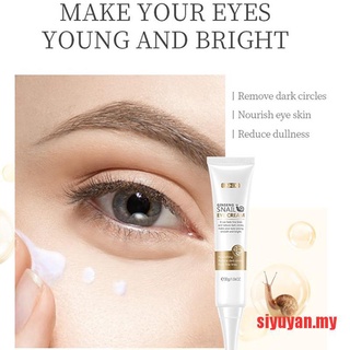 Nuevo - crema de ojos de caracol de 30 g niacinamida blanqueamiento hidratante eliminar círculos oscuros
