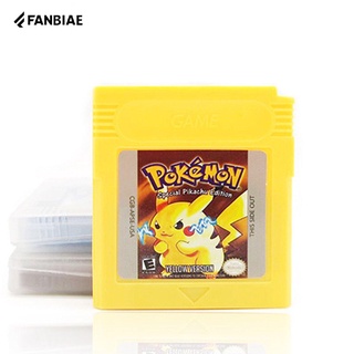 Pokemon Multicolor versión (vendedor de estados unidos) Gameboy inglés traducido GBC juego