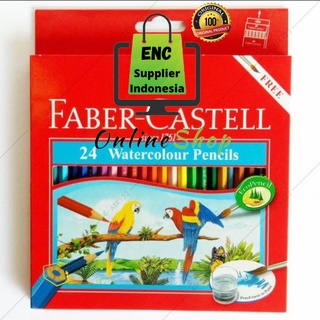 Faber castell lápiz 24w 24 colores acuarela fabercastell largo faber castell acuarela 24w color por juego - Enc. Sopa