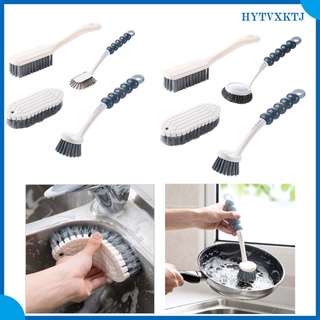 Hytvxktj juego De cepillos De limpieza multiusos/Uso Doméstico/4x/cepillo Para Lavar platos/cepillo De limpieza De cocina
