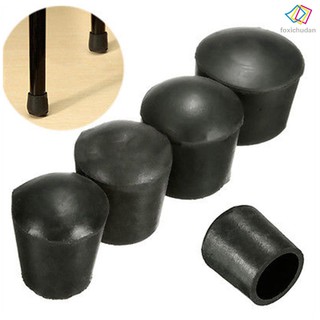 fcd - juego de 4 tapas protectoras de goma antiarañazos para silla, mesa, muebles, patas
