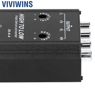Viviwins 50W 4 canales convertidor de impedancia de Audio de alta a baja línea filtro de frecuencia (4)