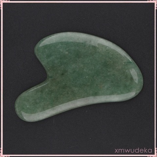 Tablero natural de jade Guasha Herramienta tradicional china de masaje para