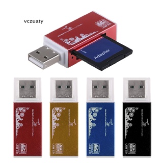Vczuaty for Micro SD SDHC TF M2 MMC MS PRO DUO All in 1 USB 2.0 Multi Memory Card Reader CL