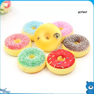 go-squishy squeeze alivio del estrés suave colorido donut crecimiento lento juguete adulto regalo