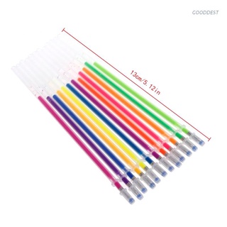 Goo 12 piezas de bolígrafo de tinta de Gel de 12 colores mm marcador papelería suministros escolares