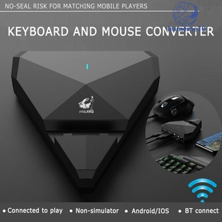 [Ready Stock] Keyboard Mouse Converter Bluetooth 4.0 Gaming Adapter G1 G5 For Android IOS For PUBG Mobile Plug and Play Game Accessory New