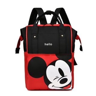 Mickey nueva moda momia bolsa de viaje de viaje bebé bolsa de pañales de gran capacidad mochila
