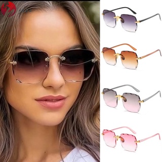 Jdbe gafas de sol polarizadas ligeras sin marco protección solar gafas especiales para mujeres hombres