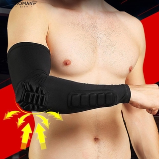 alargar brazo protector de baloncesto deportes codo brazo manga almohadilla (7)