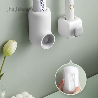Dispensador automático de pasta de dientes a prueba de polvo soporte de cepillo de dientes soporte de pared exprimidor de pasta de dientes