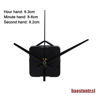 TONTU Mute Quartz DIY reloj de pared máquina de movimiento plata manos Kit de reparación (1)