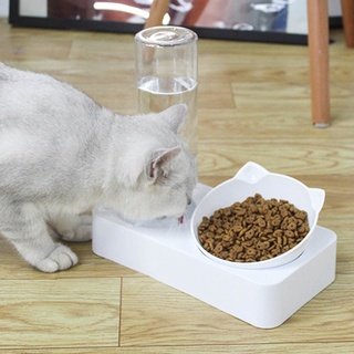 [ag]mascotas perro gatos antideslizantes comida recipiente plato auto botella de agua dispensador alimentador