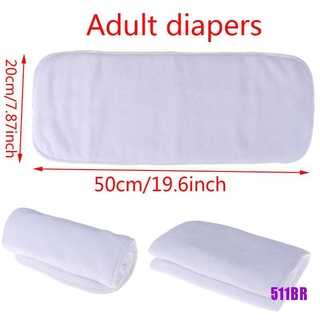 () pañal De Adulto lavable con 4 capas De Forro absorbente súper absorbente Para Adultos (1)