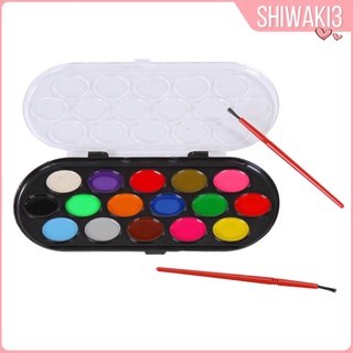 Shiwaki3 12 piezas set De Paleta De pinceles acuarela Para Pintura/Arte/dibujo/manualidades