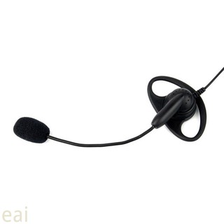 [eai] auriculares en forma de d ptt auriculares con micrófono boom para kenwood baofeng radio (3)
