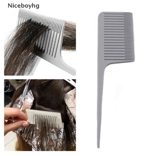 niceboyhg peines de dientes anchos grandes de mango de gancho peine de peluquería teñido estilo cepillo herramientas de productos populares