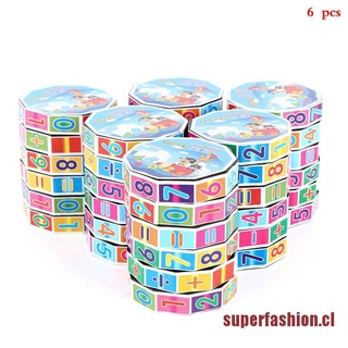 PEFASHION additions,ubtraction, multiplicationand division cylindrical digitalRubik's cube