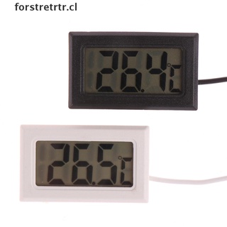 fortr 1pc digital lcd termómetro sensor monitor acuario pantalla detector de humedad.