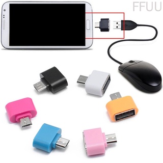 [FF86] Mini adaptadores OTG para celular/tableta/lector de tarjetas Micro USB/ratón Flash/extensiones de teclado