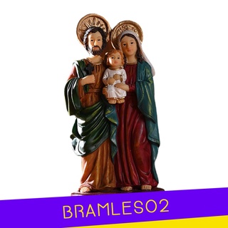 (Bramleso2) Estatua De Resina De 5.5 pulgadas Para niños/familia/jesumos/virgen/ Maria/recién nacido