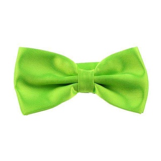 12 Corbata De Moño Para Hombre , Esmoquin , Color Verde Brillante