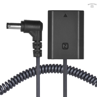Paquete de baterías ficticias de Andoer NP-FZ100 DC acoplador conector de resorte Cable para Sony A7III A9 A7RIII A7SIII (1)