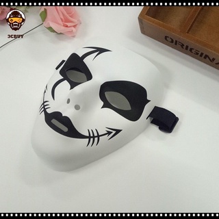 Máscara de Graffiti de pvc máscaras de disfraz de Halloween máscaras de cara disfraces de fiesta Prop (1)