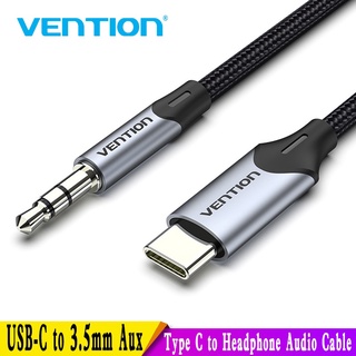 Vention USB C a mm tipo C a Aux auriculares Jack adaptador Cable de Audio para Huawei P40 nova7 Xiaomi Mi 6 9 10 Pro Oneplus