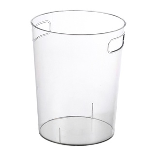 Transparent Trash Can Garbage Bin Home Kids Room Organizer Box Ice Bucket