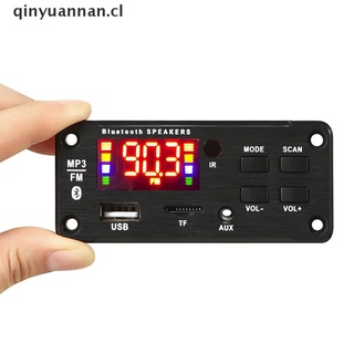 [qinyuannan] amplificador mp3 decodificador de pantalla a color para coche reproductor mp3 módulo de grabación usb cl