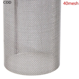 [cod] filtro de lavado de coche 1/2 3/4 1 pulgada en línea de malla colador bomba de agua filtro caliente