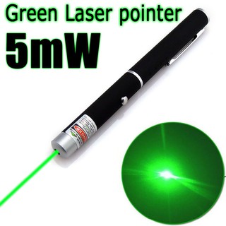 Puntero láser de Alta potencia Foco 532nm 5mw Verde (1)