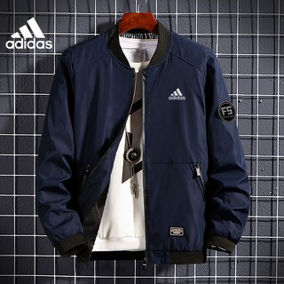! ¡Adidas! La nueva moda cómoda chaqueta Bomber chaqueta de cuero chaqueta de moda chaqueta