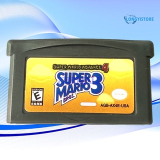 longyistore Super Mario Bros 3 US Version Game Cartridge Card for Nintendo GameBoy Advance
