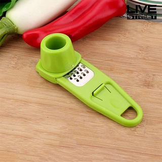 livestreet trituradora de jengibre ajo molinillo rallador pelador cortador utensilios de cocina herramienta manual (5)