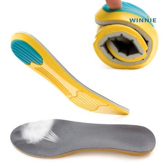 [winnie] plantillas de arco ortopédico de espuma de memoria alta almohadillas para zapatos, cojín para talón, alivio del dolor