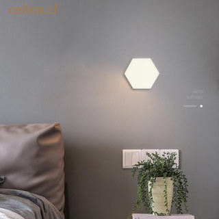 celina smart led luz nocturna pir sensor de movimiento lámpara de mesita de noche para dormitorio pasillo camino