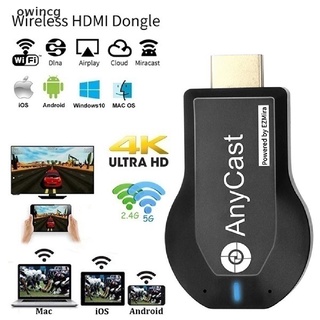 owincg anycast miracast airplay hdmi 1080p tv usb wifi inalámbrico display dongle adaptadores cl