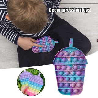 Push Pop Bubble Fidget juguete sensorial alivio del estrés para la escuela en casa y la oficina para niños adultos (1)