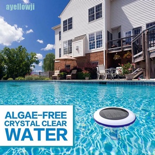[aye] purificador de agua Solar ionizador de piscina purificador de agua mata algas piscina