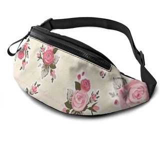 New Product ListingMen Women Large Fanny Pack Flowered Adjustable Waist for Sports Workout Traveling Running