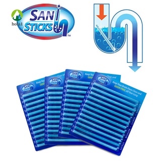 12 Unids/Pack Remove Stain Sticks Mantiene Drenajes Tuberías Transparentes Herramientas De Limpieza De Bañera