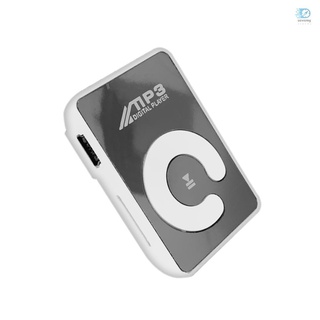 S&w Mini espejo Clip reproductor MP3 portátil moda deporte USB Digital reproductor de música TF tarjeta reproductor multimedia