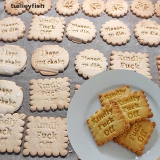 tuilieyfish cuatro interesantes galletas letras inglesas bendición otros estilos de moldes de galletas cl