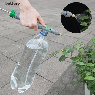 [bettery] bomba de aire de alta presión pulverizador manual ajustable botella de bebida boquilla de pulverización (4)