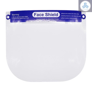 escudo facial transparente a prueba de polvo resistente a fluidos protección completa escudo de seguridad visera
